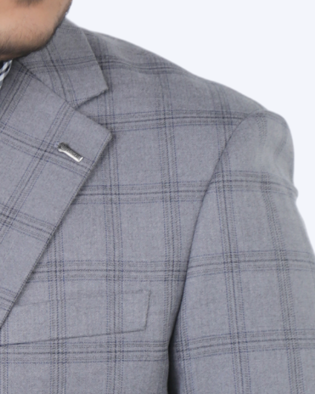 Cavana Men's Checked lightweight Blazer