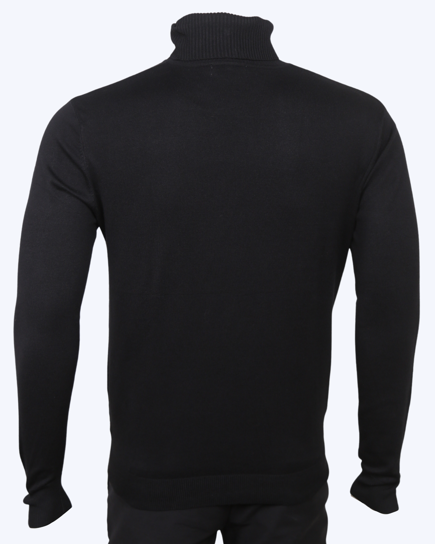 Men's Casual Slim Fit Basic Tops Knitted Turtleneck Pullover Sweater