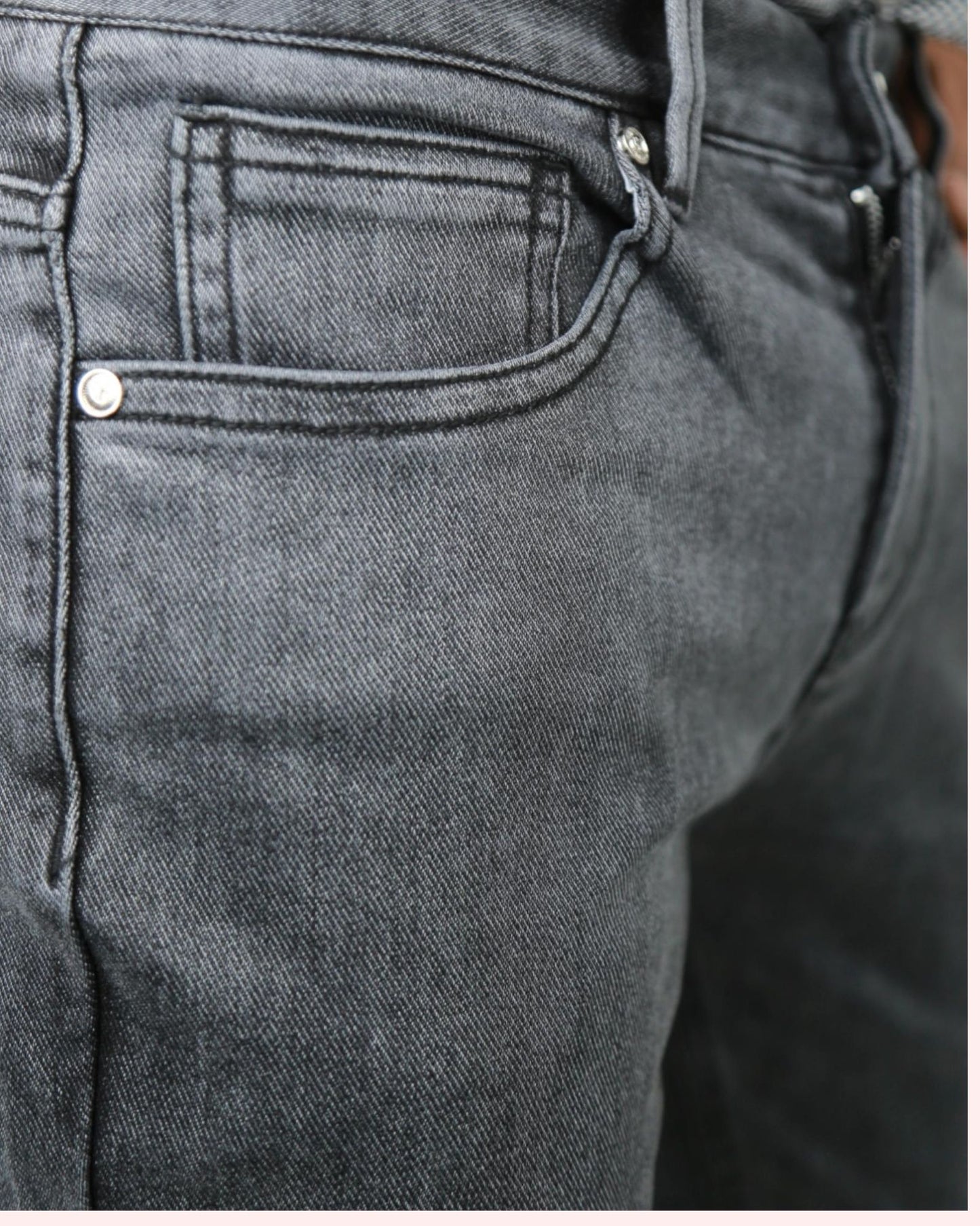 Men’s Dark Grey Denim Pant