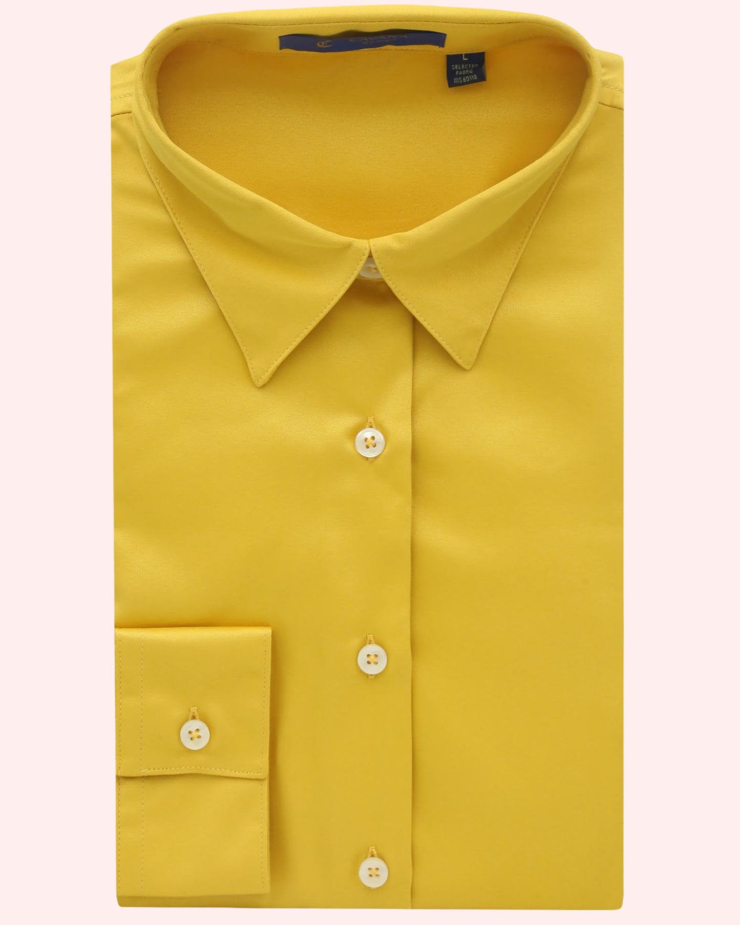 Cavana Women's Yellow Formal Shirt