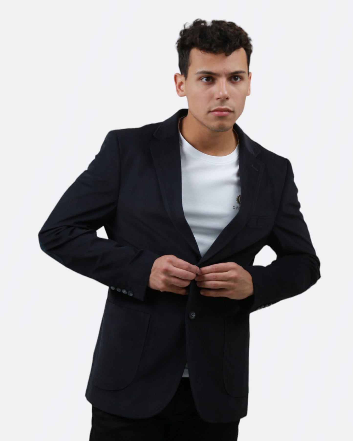 Cavana Classic Fit Black Blazer