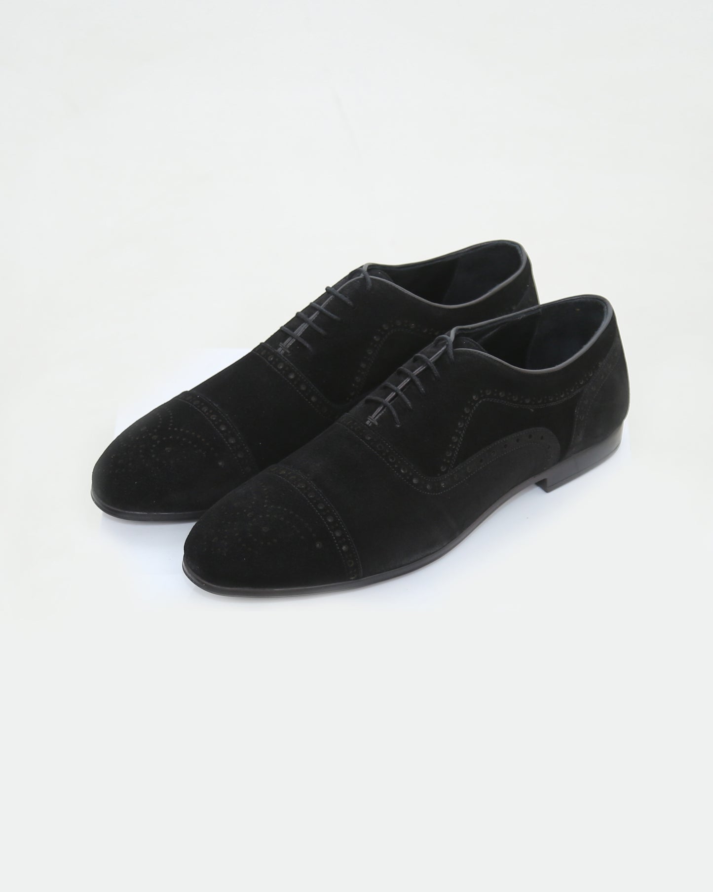 Men's leather suede shoes