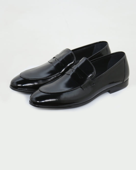 Men's Formal Patent Black Shoes