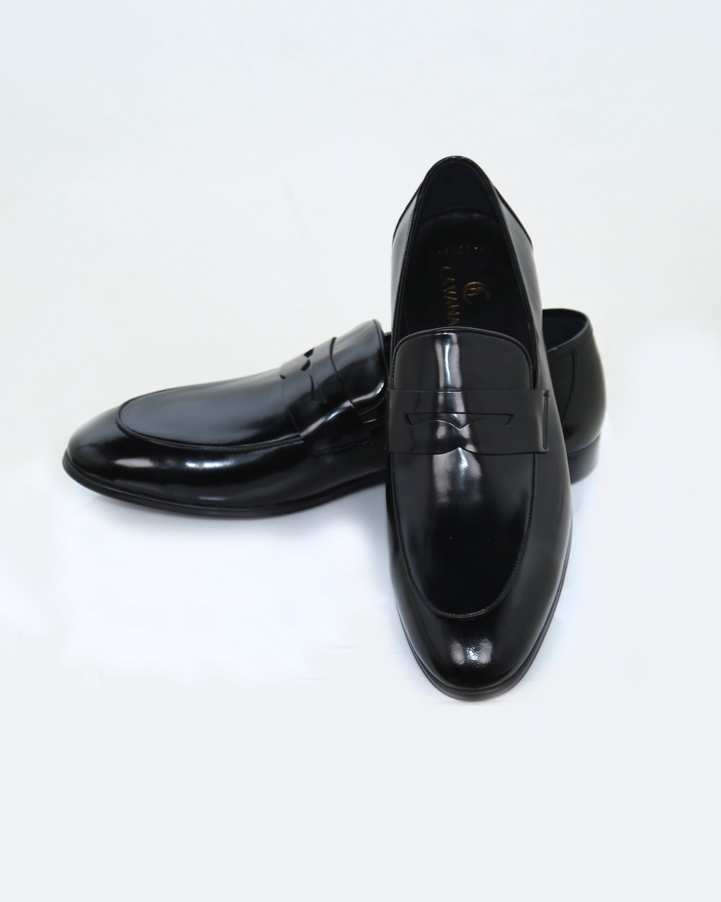 Men's Formal Patent Black Shoes