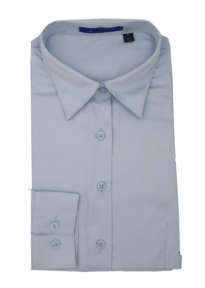 Light Blue Professional Ladies Shirt