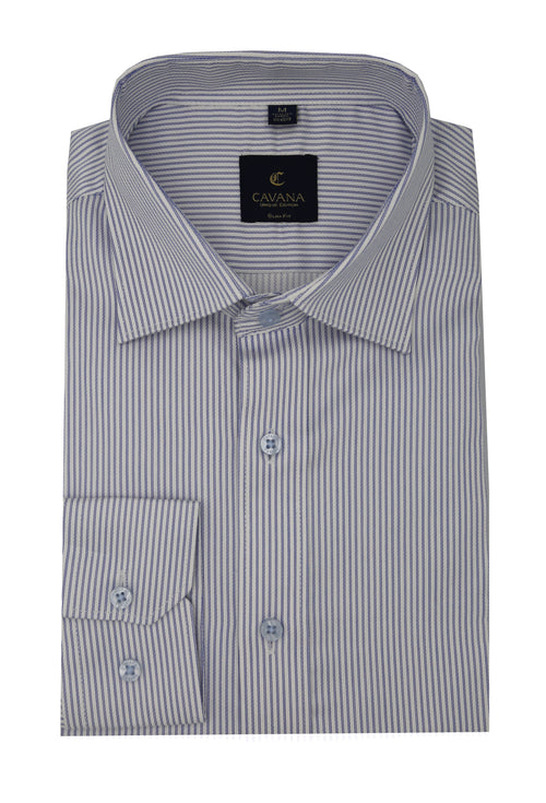 Men’s Light Grey Formal Shirt – Modern Business Dress Shirt