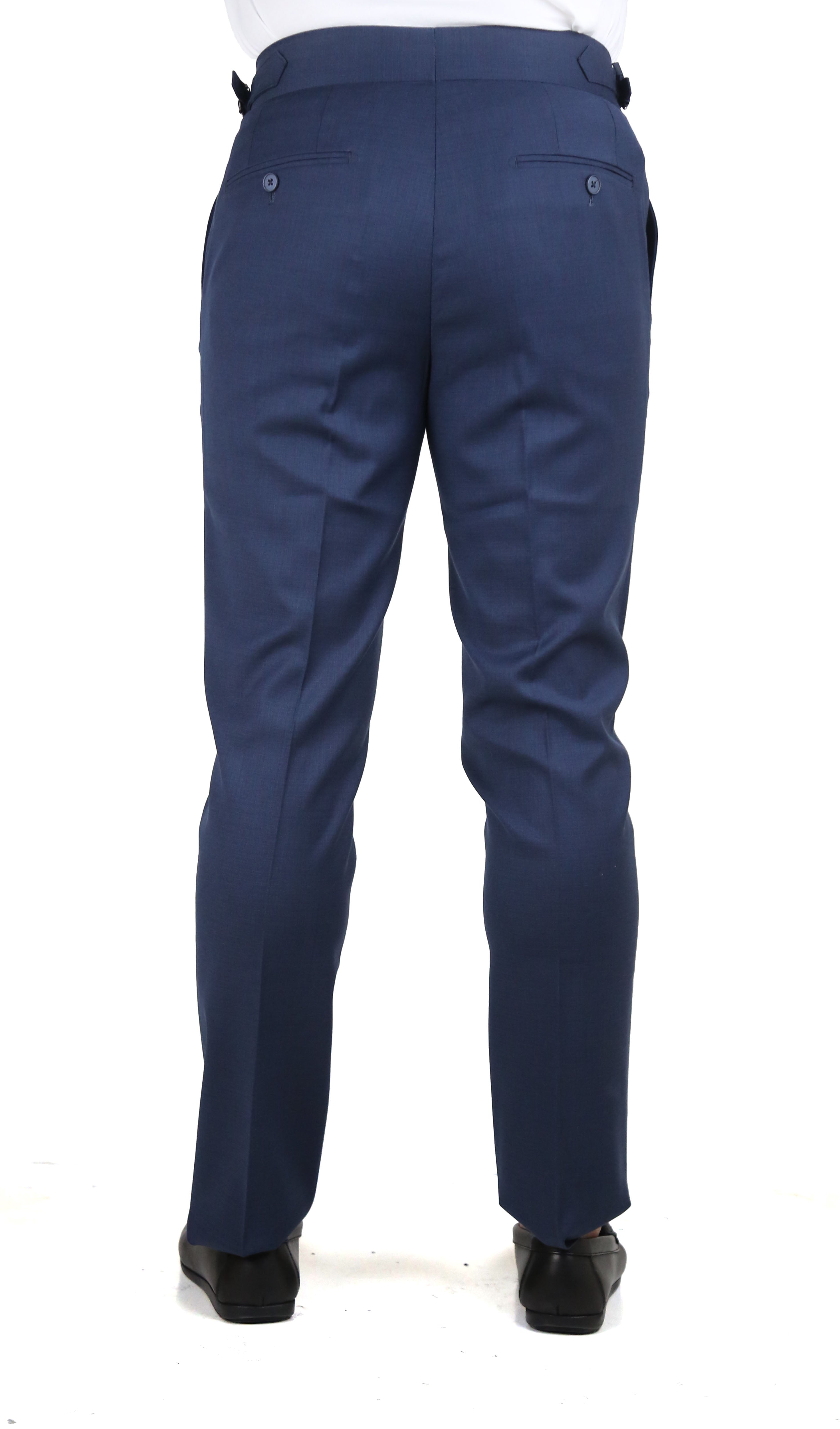 CAVANA Mens Formal Office Trouser with Adjustable waist