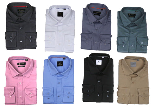 Men’s Premium Oxford Formal Shirt Collection – Multiple Colors