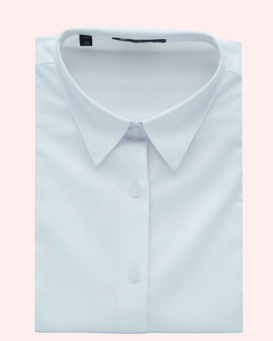 Cavana Women's White Formal Shirt