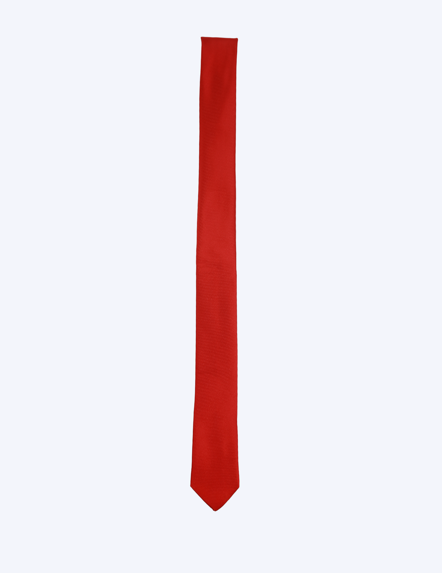 Tie for Men Red Cherry Satin Necktie