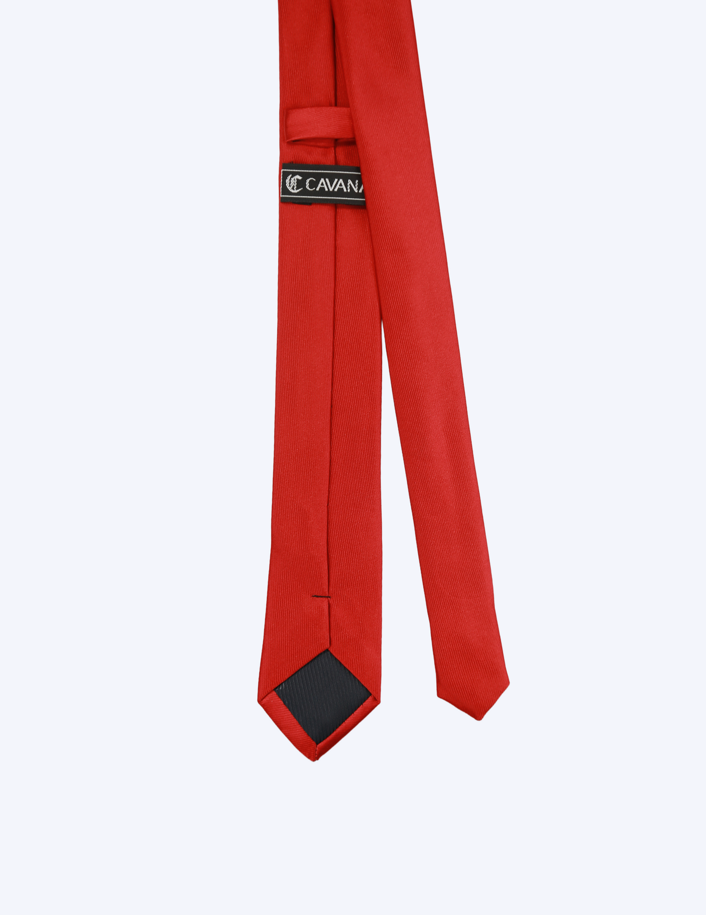 Tie for Men Red Cherry Satin Necktie