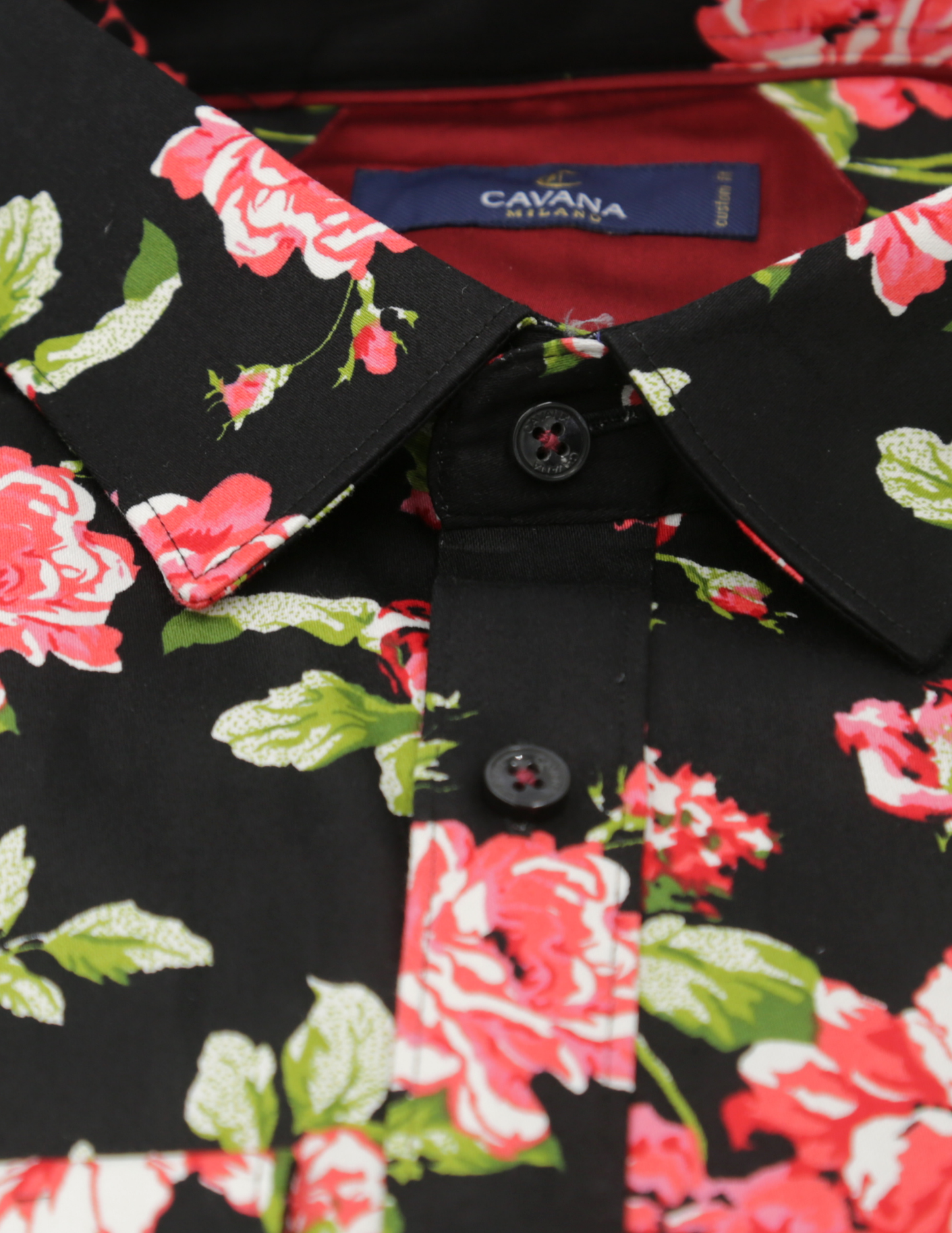 Men's Floral Pattern Shirt