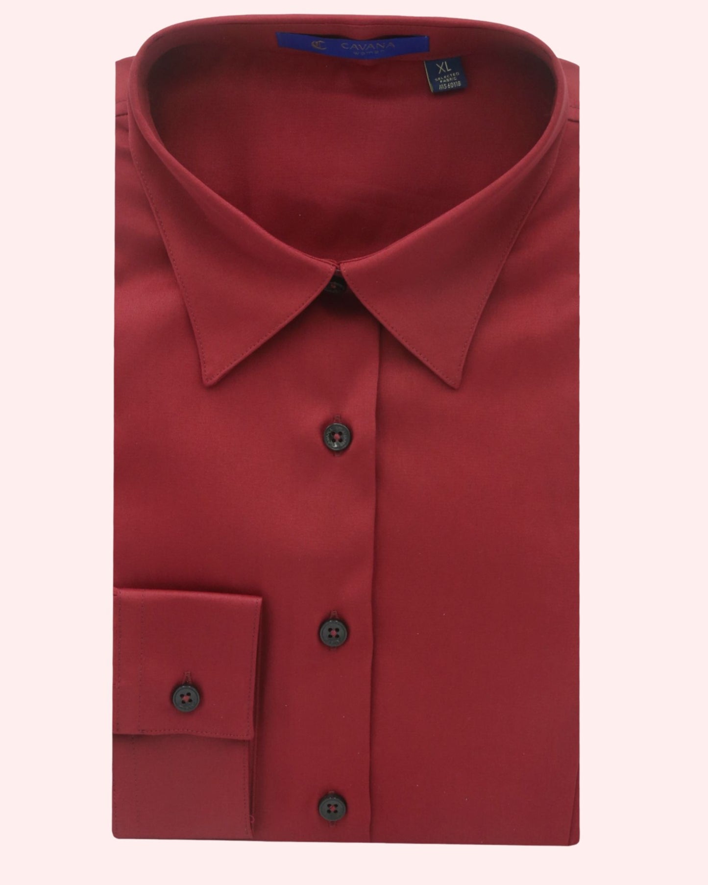 Cavana Women's Formal Maroon Shirt