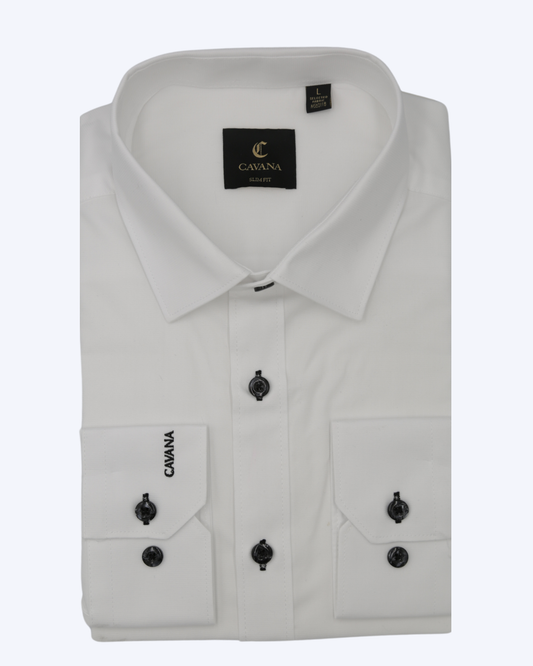 Cavana Men's White Shirt