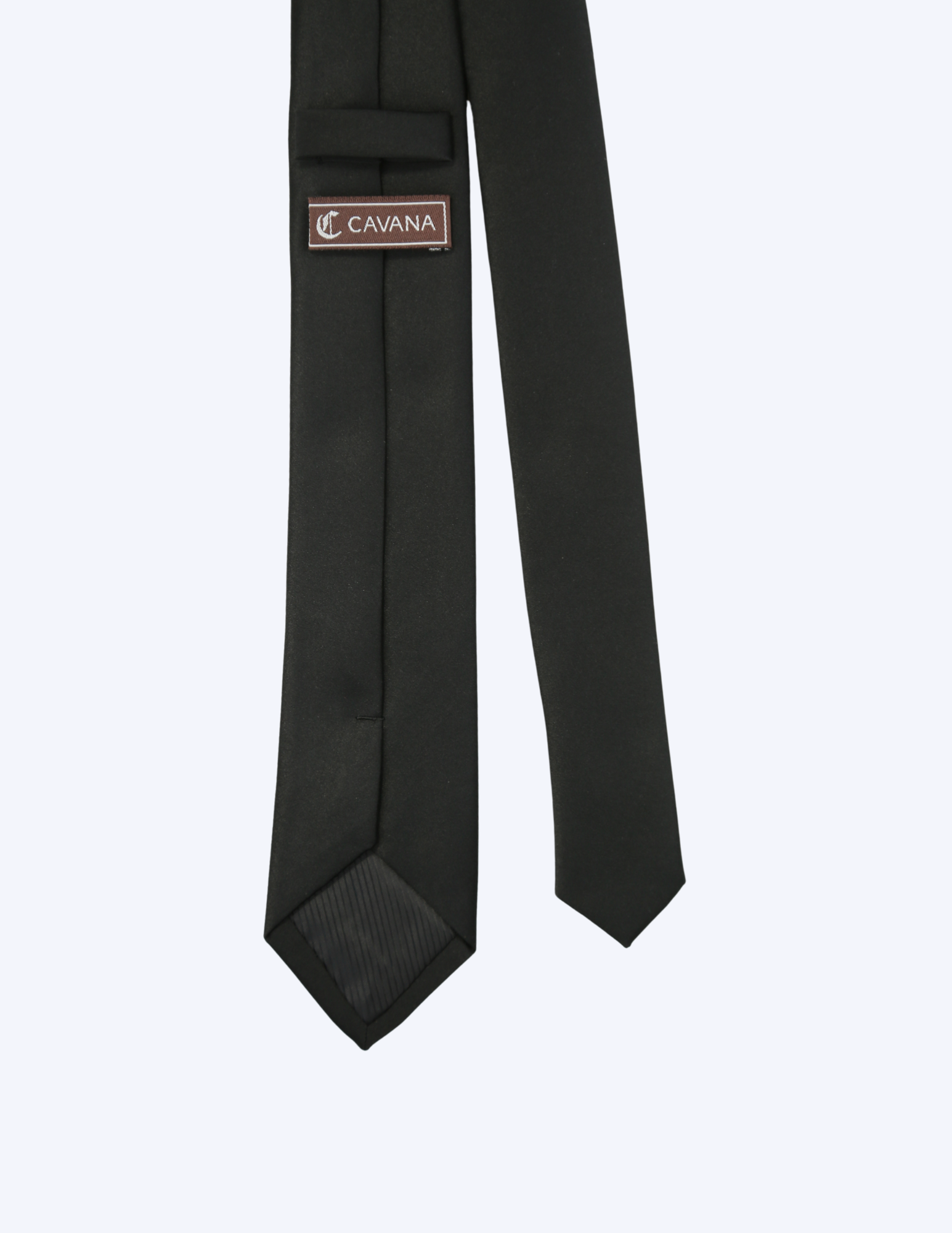 Ties for Men Solid Black Color Formal Neckties | for Bussiness Formal, Wedding & Party