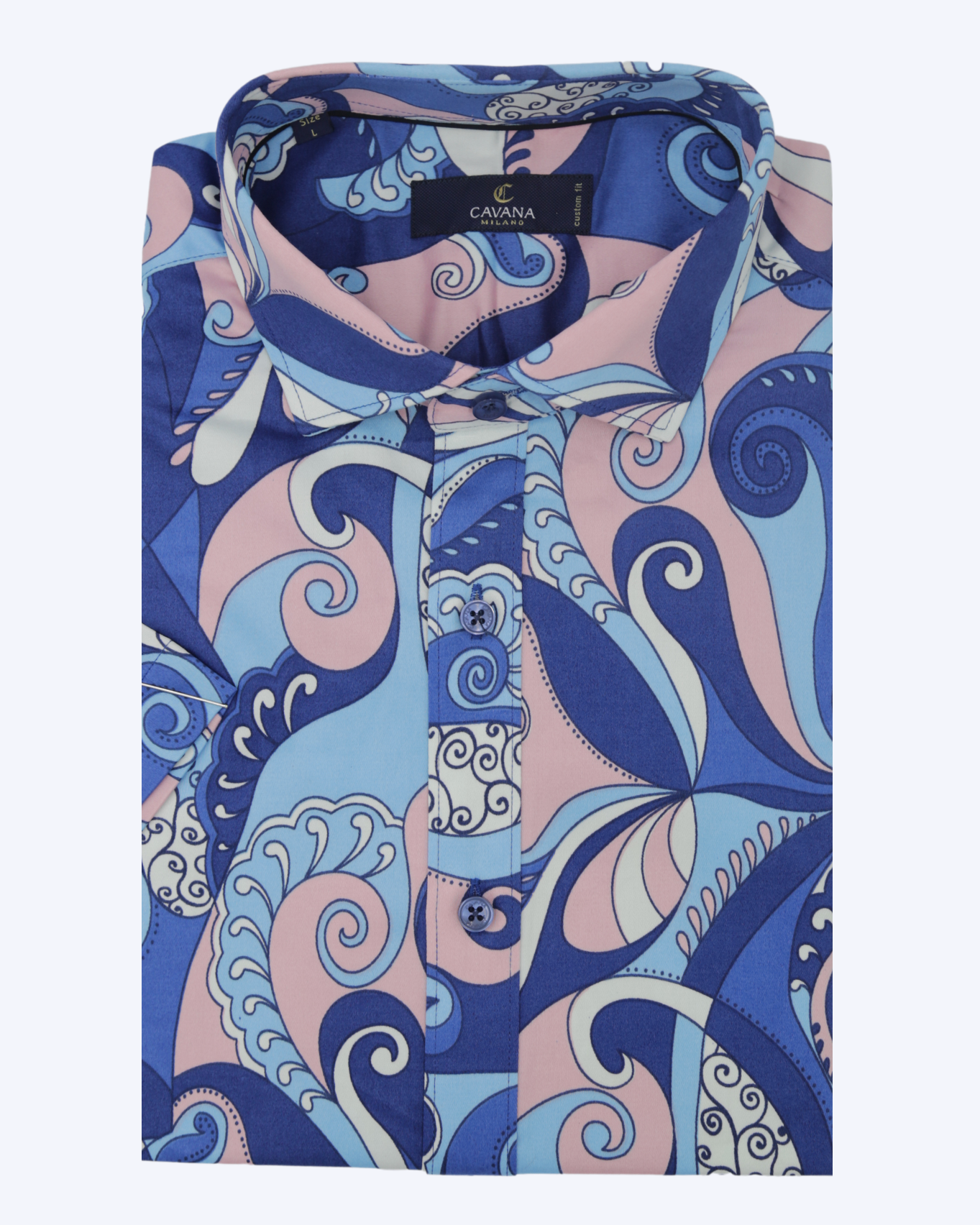 Men's Floral Pattern Shirt