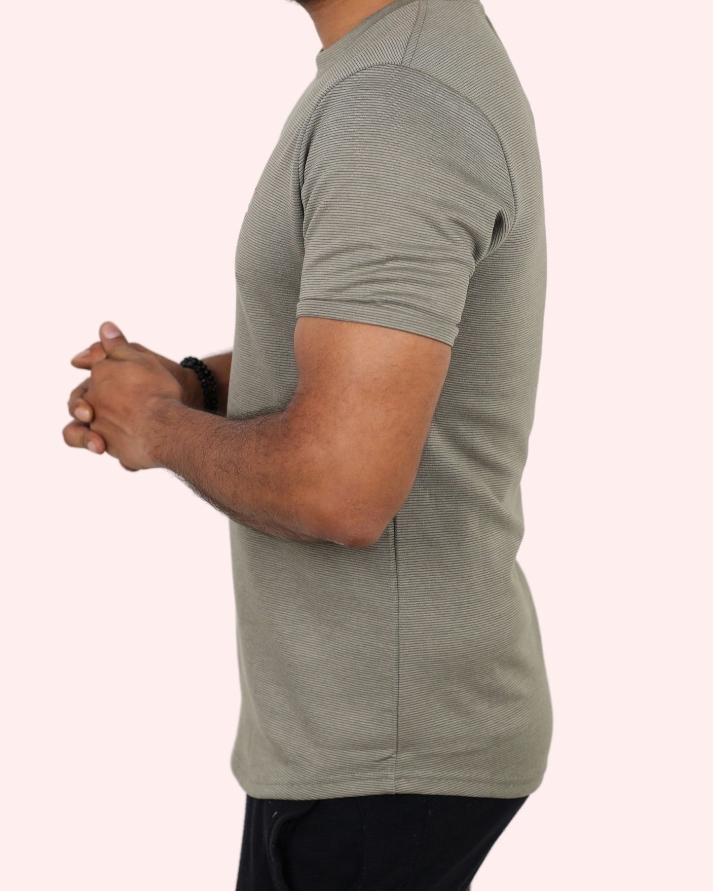 CAVANA Men´s Solid Round neck t-shirt