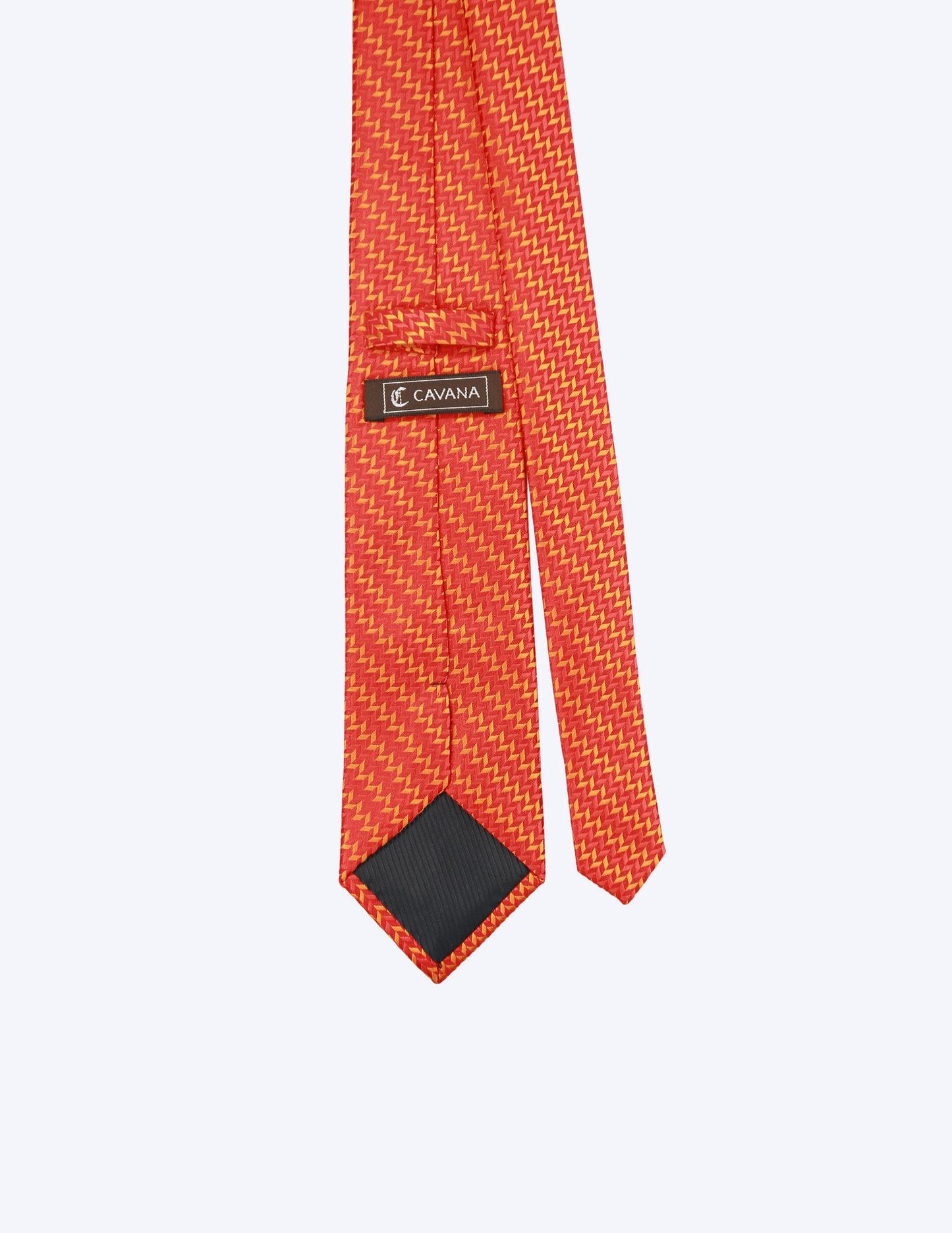 Tie for men Orange Sorento Solid Tie