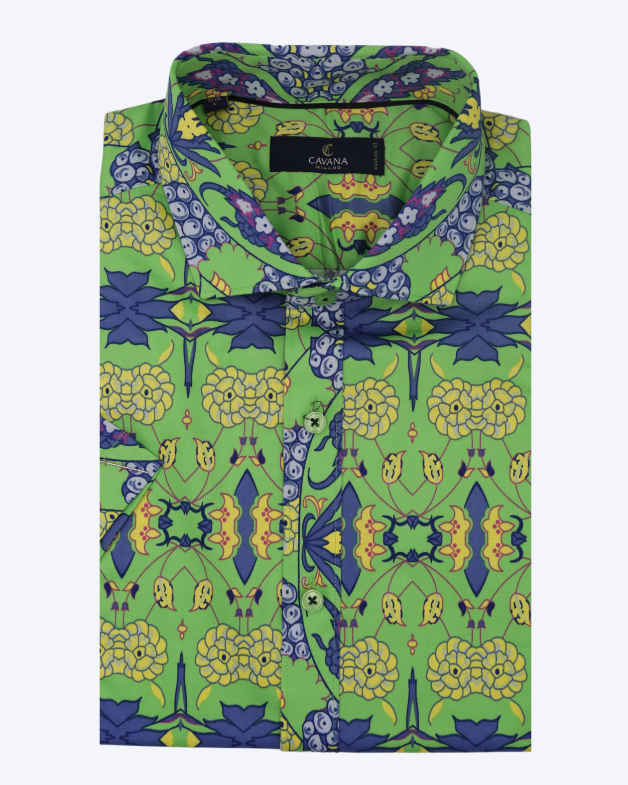 Men's Floral Pattern Shirt