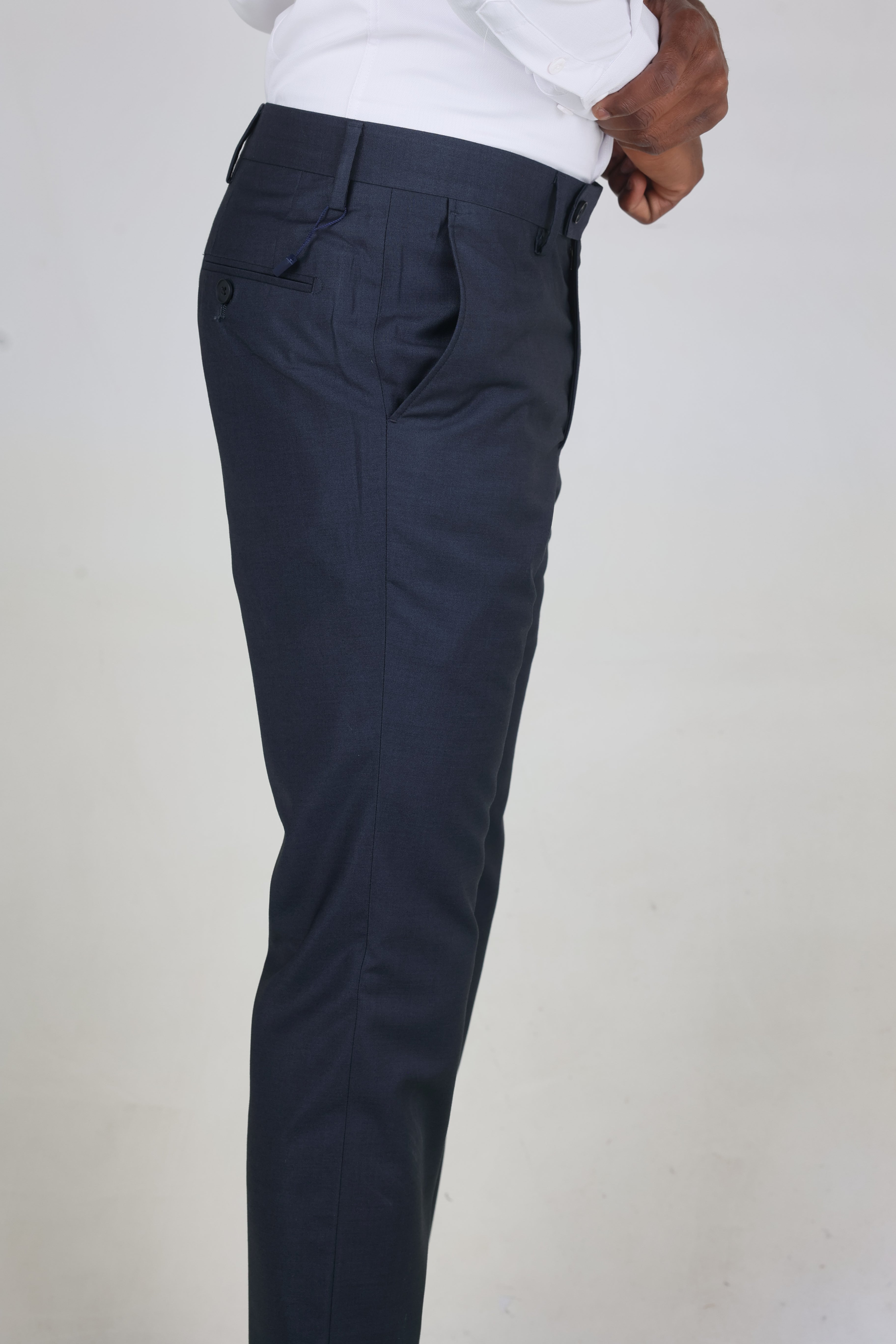 Men's Classic Black Business Trousers