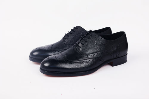 Men's Black Premium Office Wear Shoes