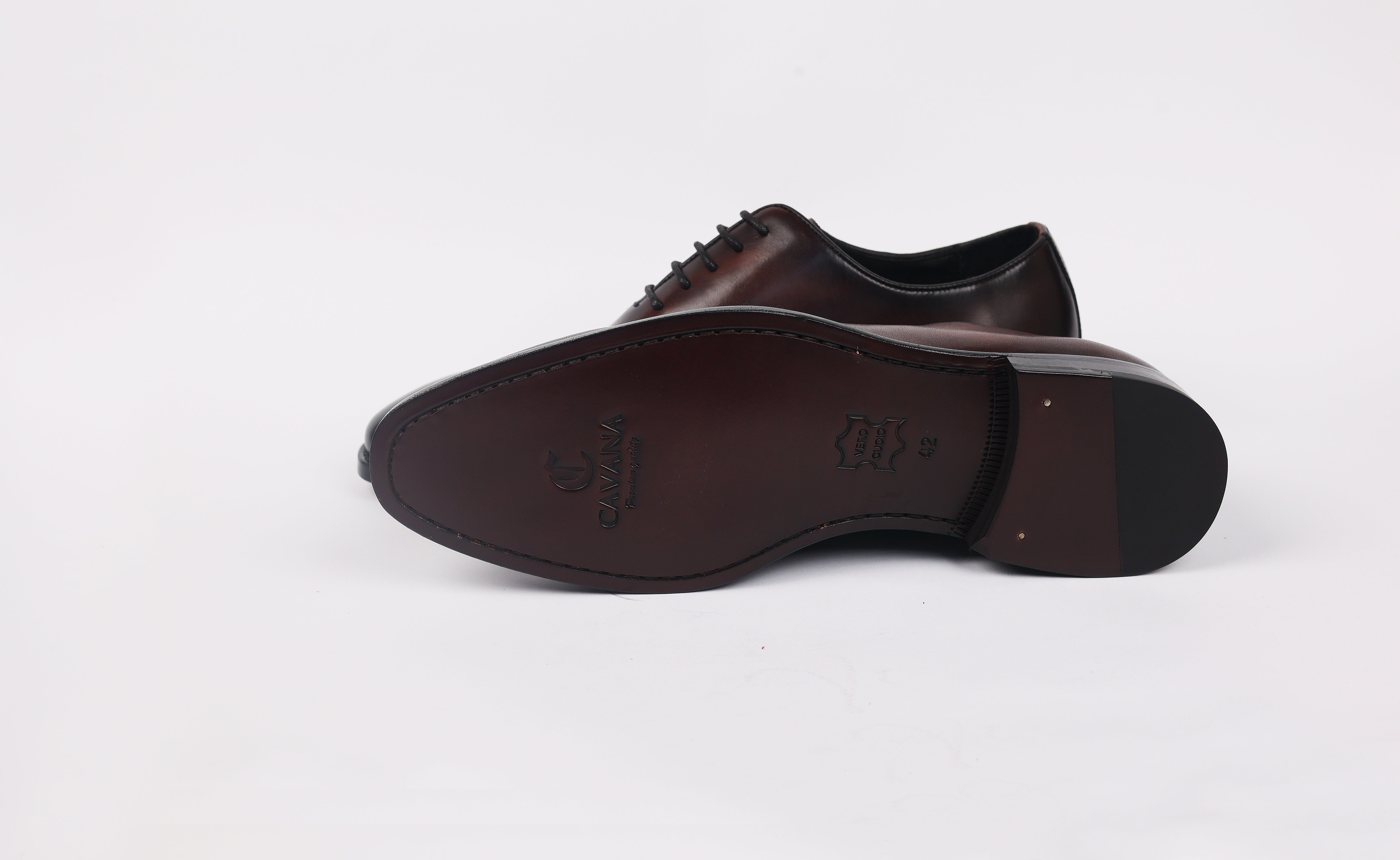 Men's Elegant Brown Formal Leather Shoes