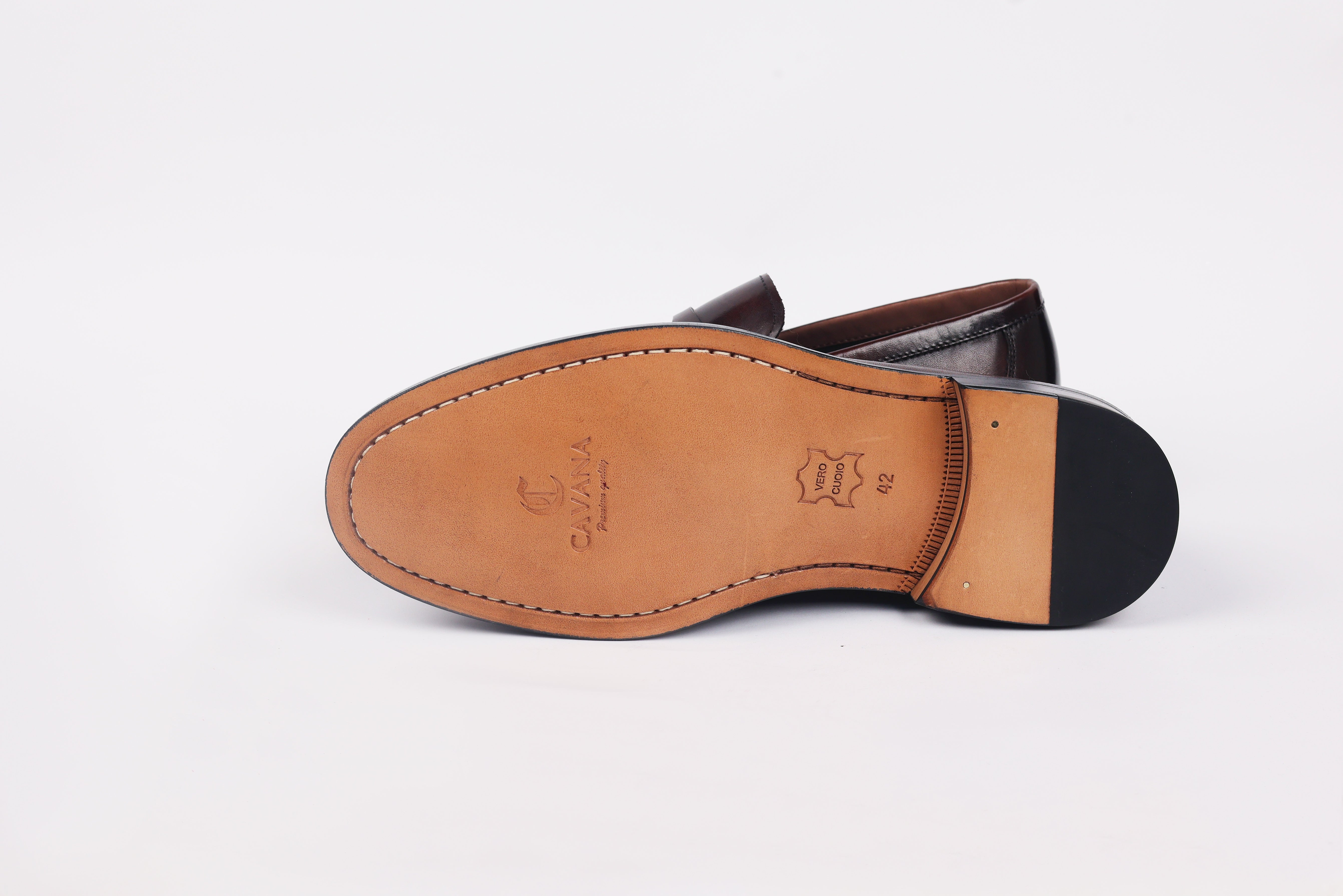 Men's Brown Classic Lace-Up Business Shoes
