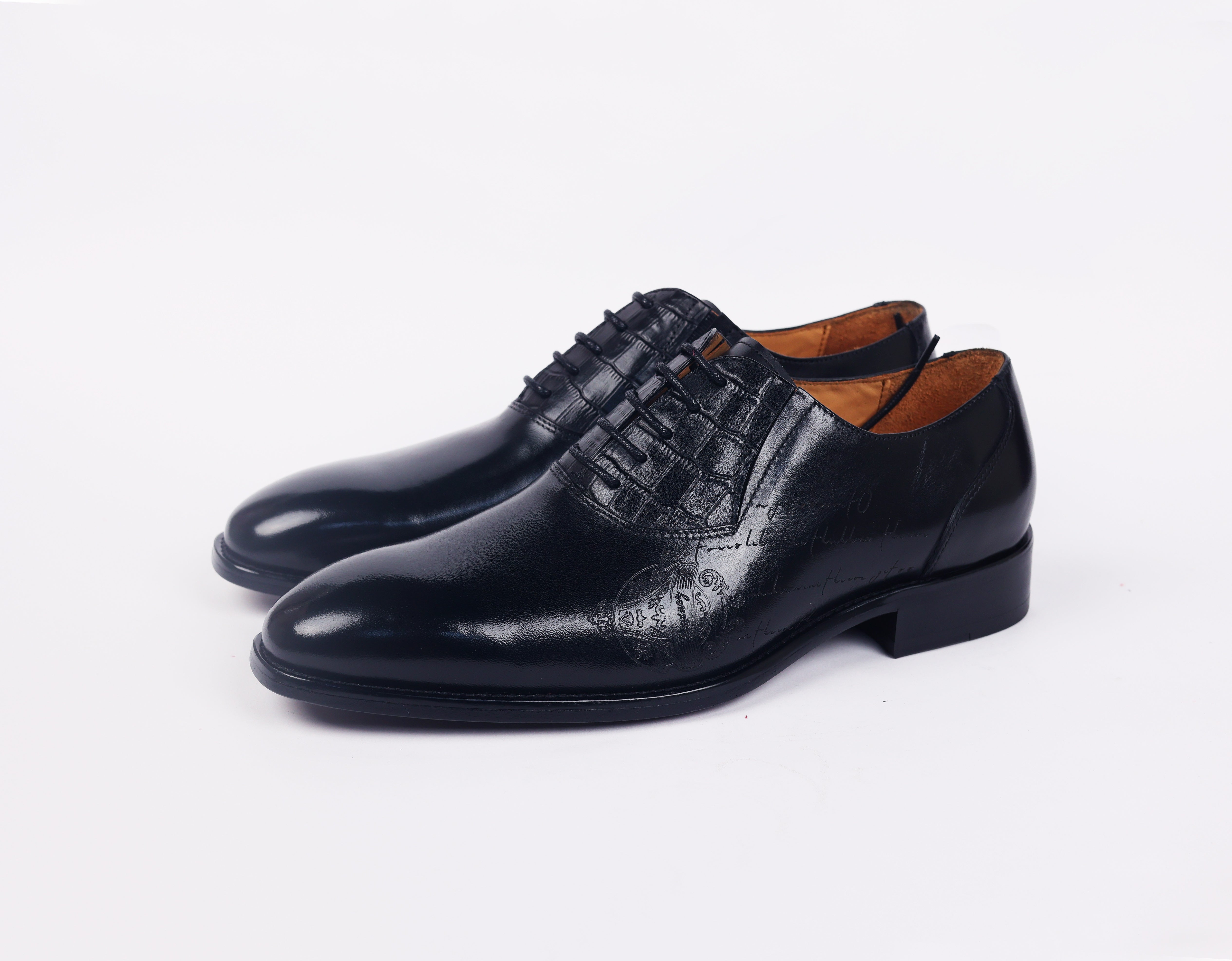 Men's Classic Black Formal Leather Shoes