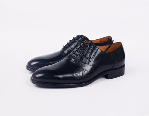 Men's Classic Black Formal Leather Shoes