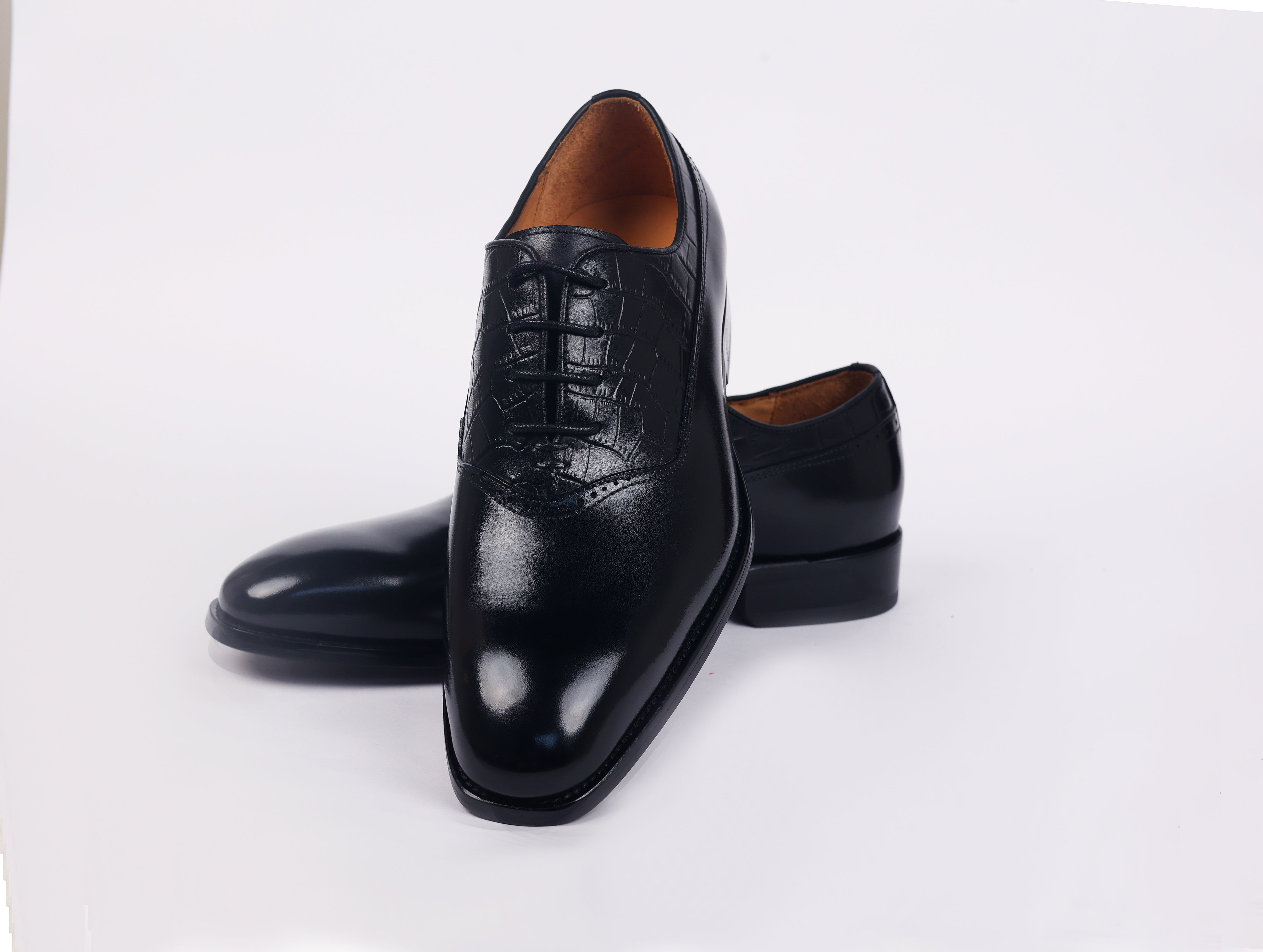 Men's Classic Black Formal Leather Shoes