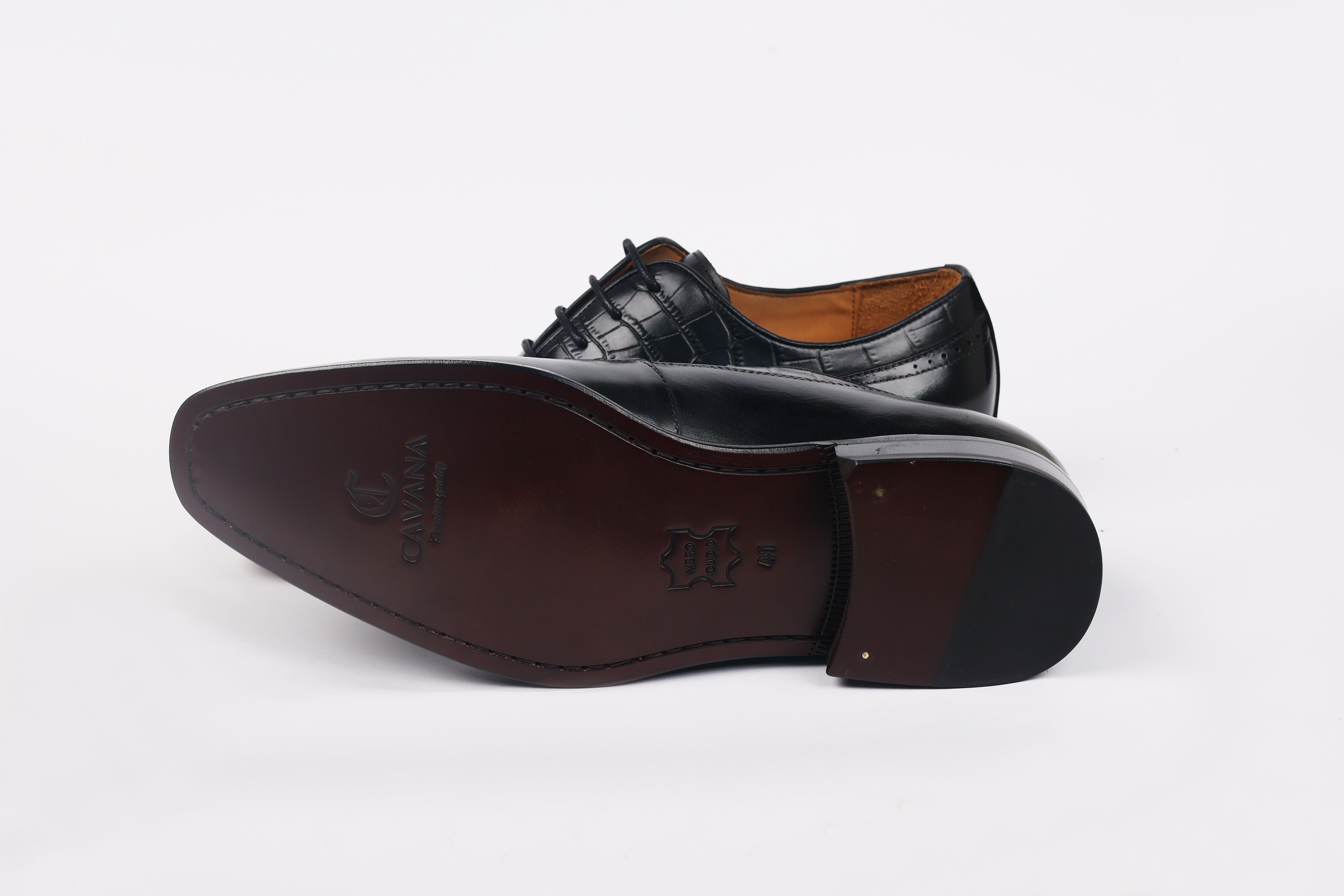 Men's Classic Black Formal Leather Shoes