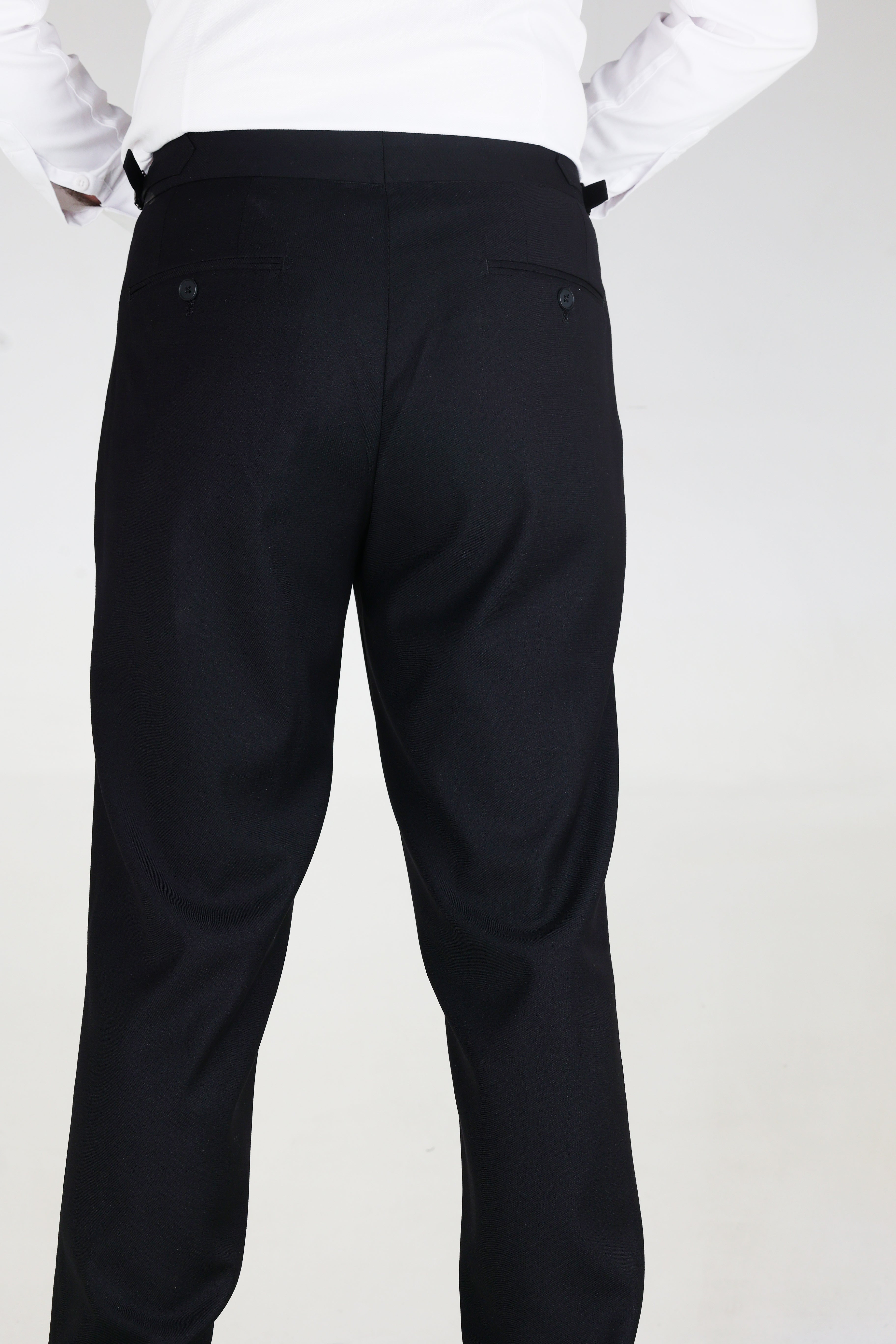 Premium Black Formal Trousers