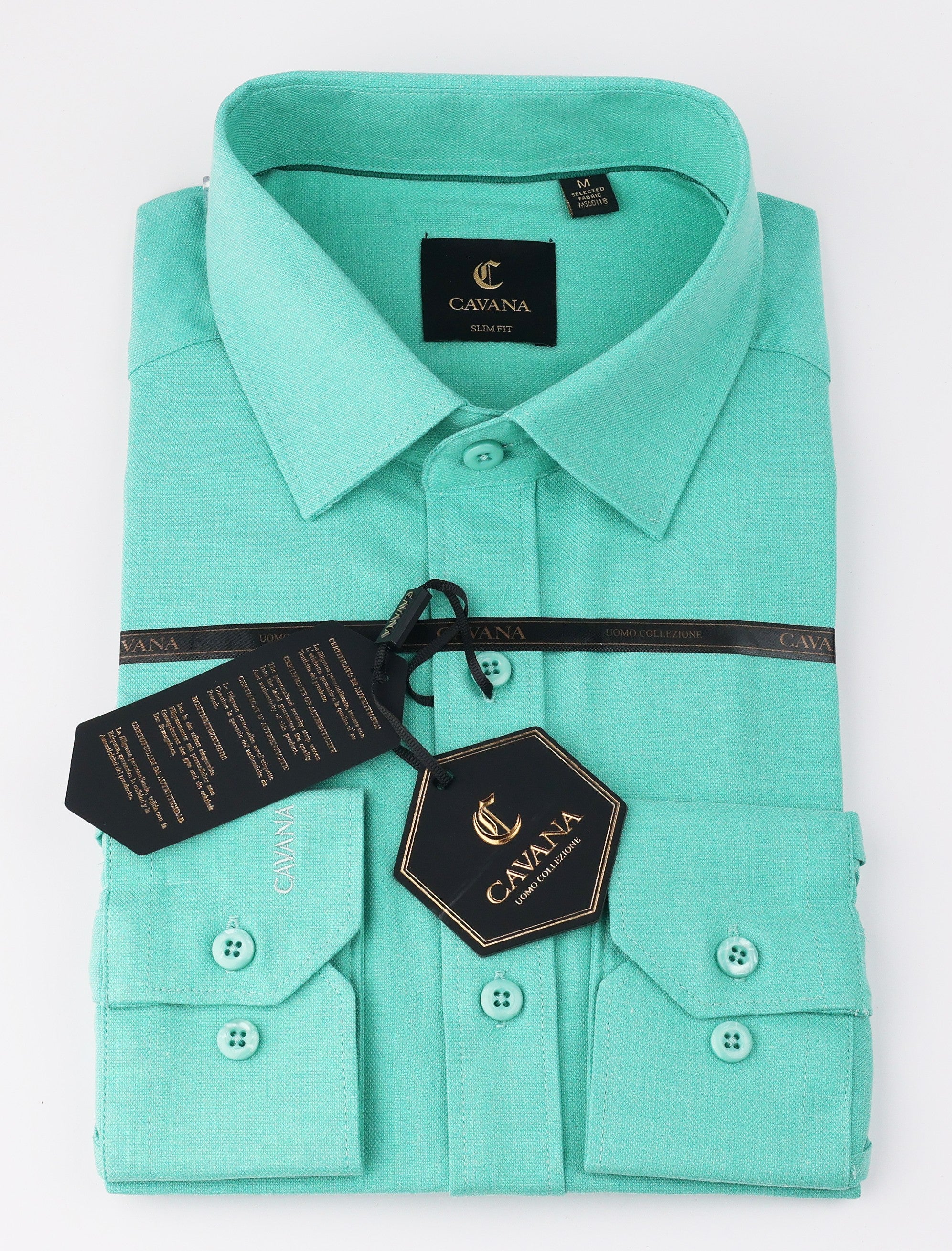 Mint Green Premium Cotton Shirt