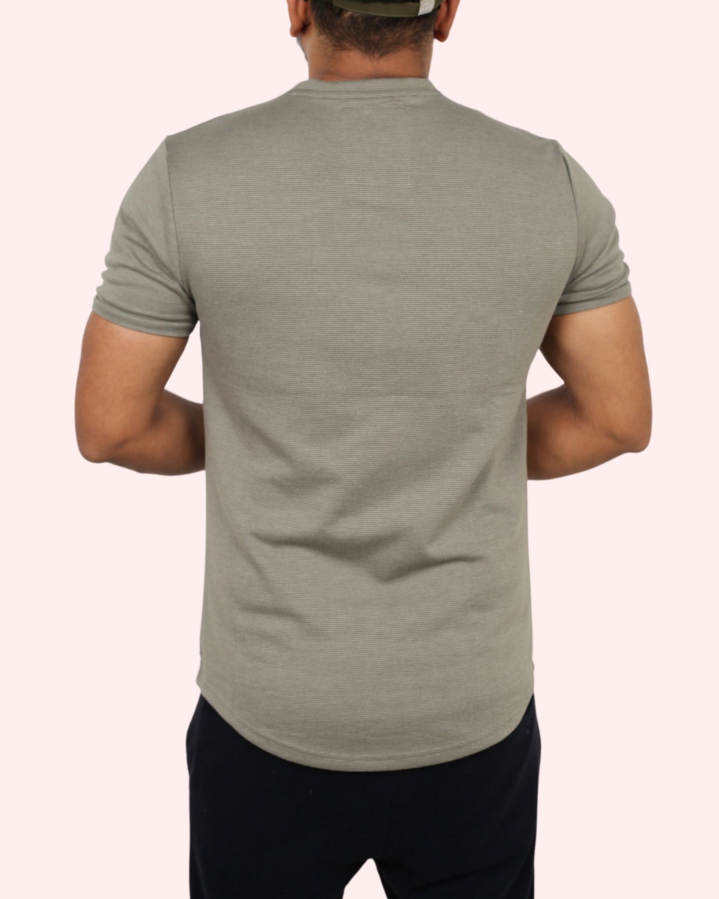 CAVANA Men´s Solid Round neck t-shirt