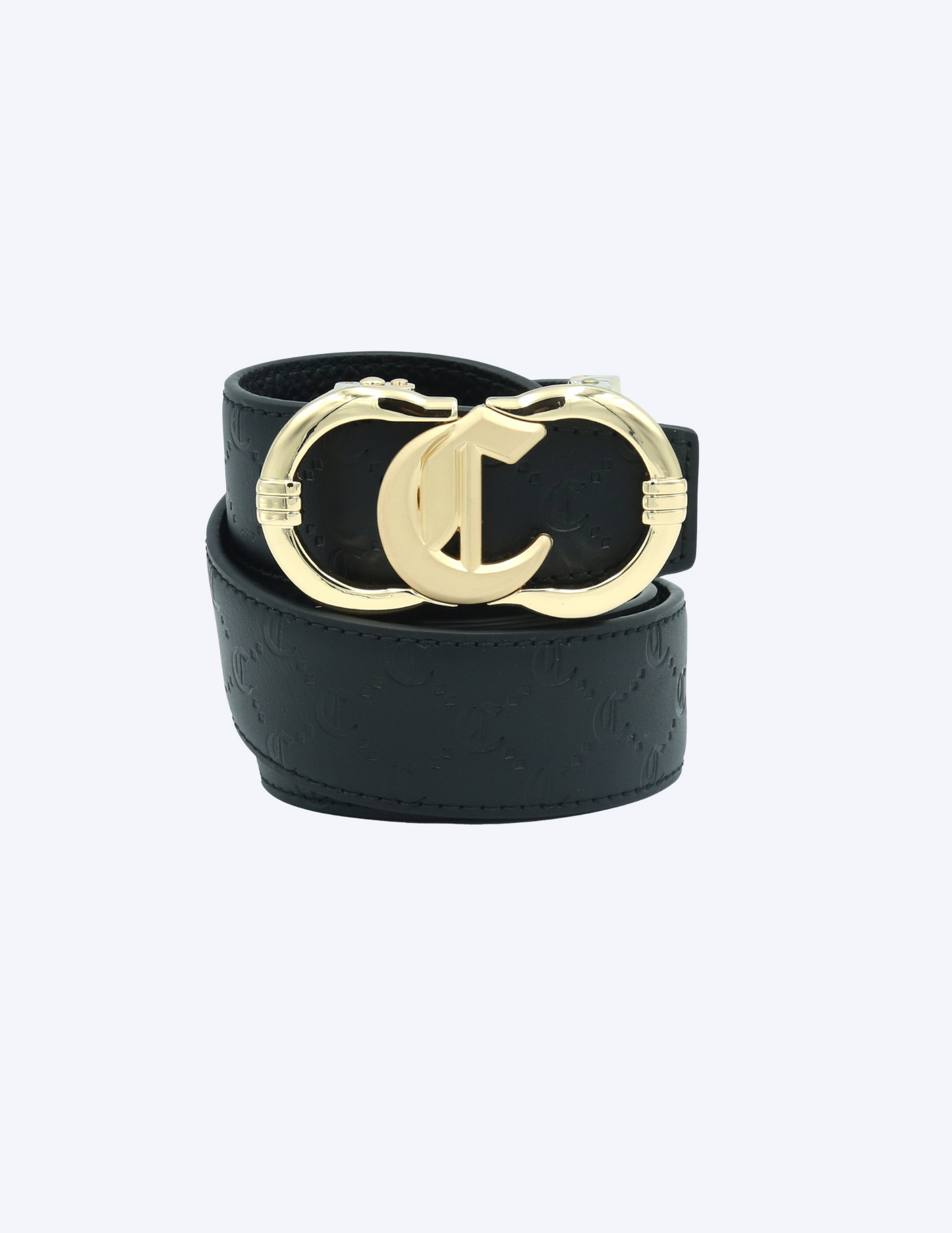 Mens PU Leather Belt - Precision-Hole Design with Stylish Needle Buckle