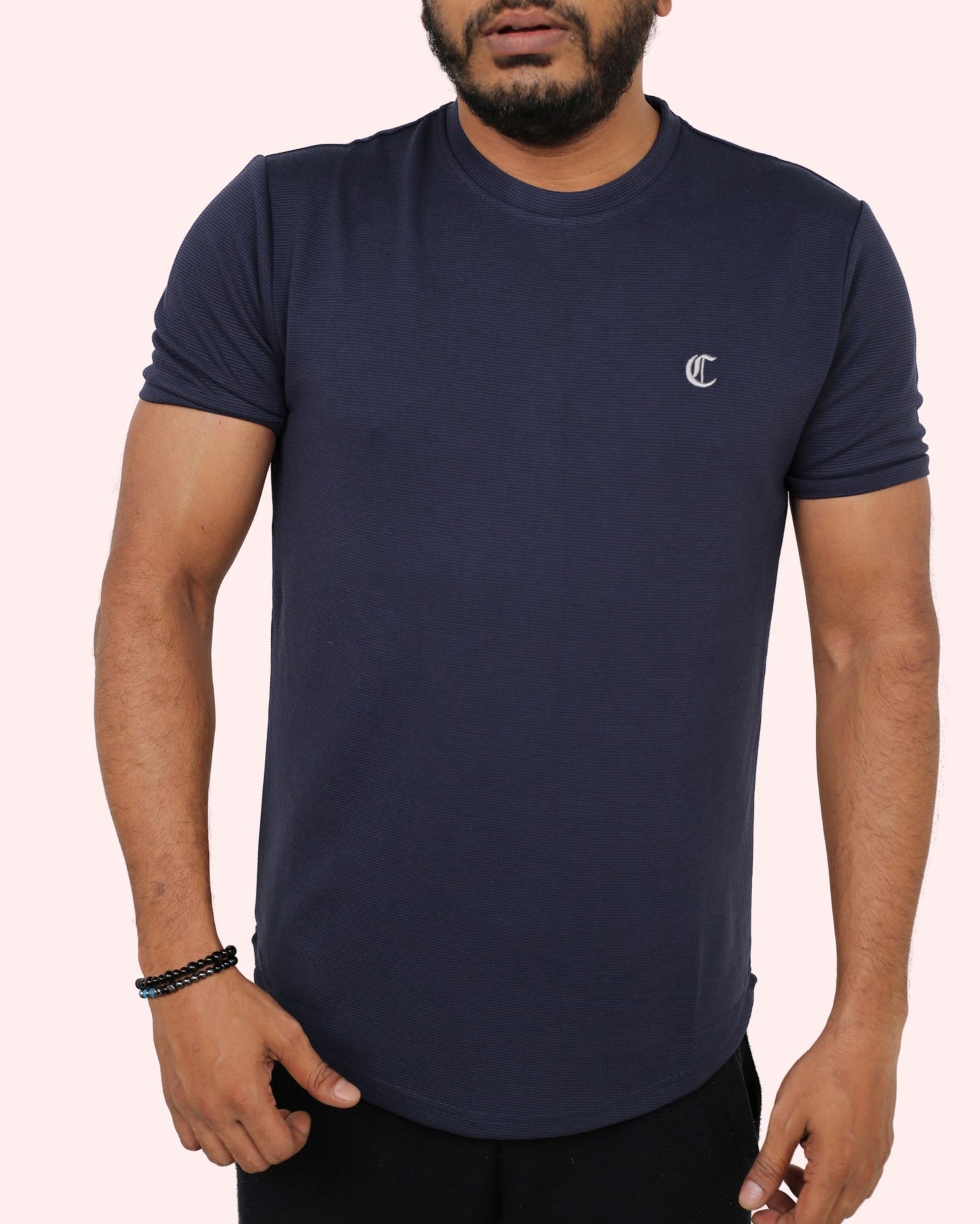 CAVANA Men´s Solid Round neck t-shirt