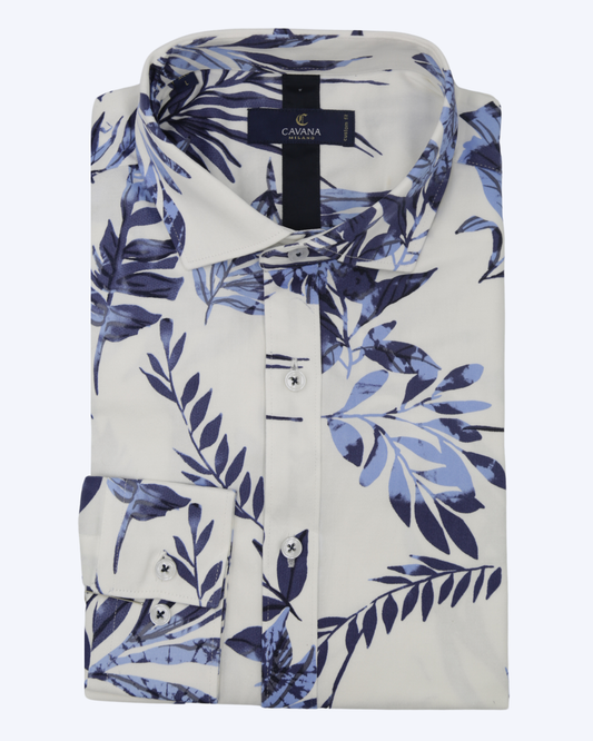 Men's Floral Pattern Shirt