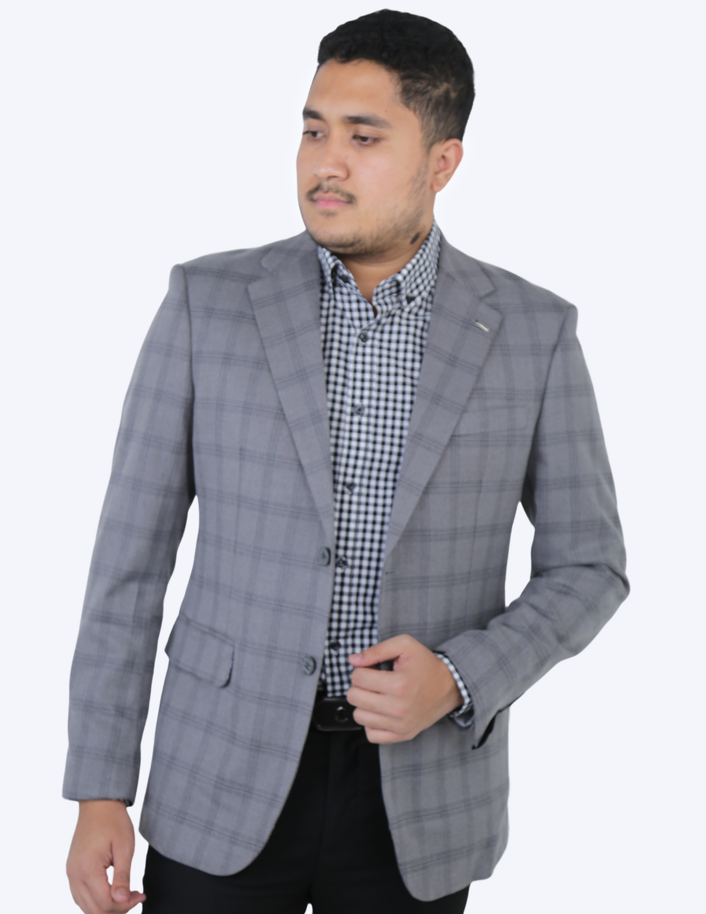 Cavana Men's Checked lightweight Blazer