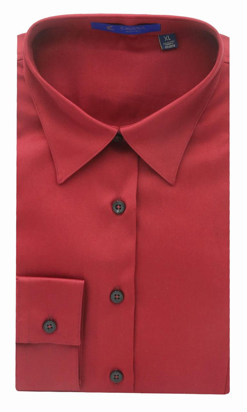 Red Elegant Ladies Shirt