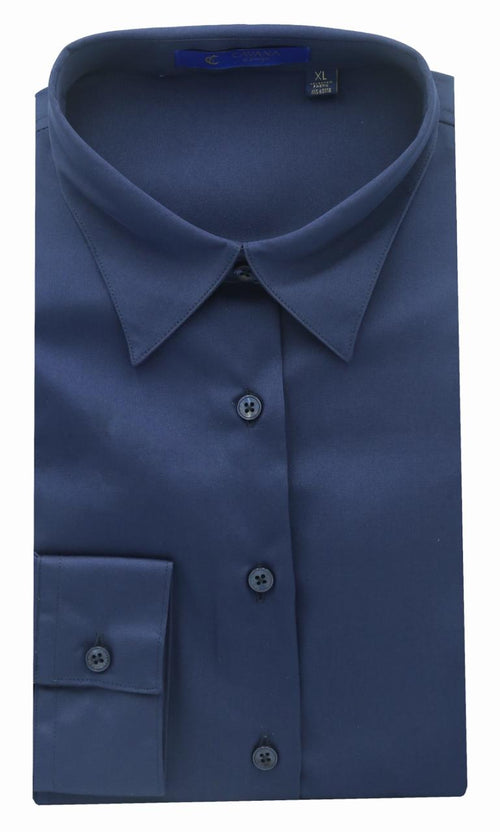 Navy Blue Women’s Elegant Shirt