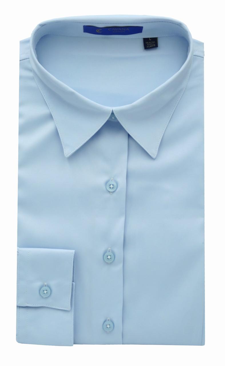 Light Blue Stylish Ladies Shirt