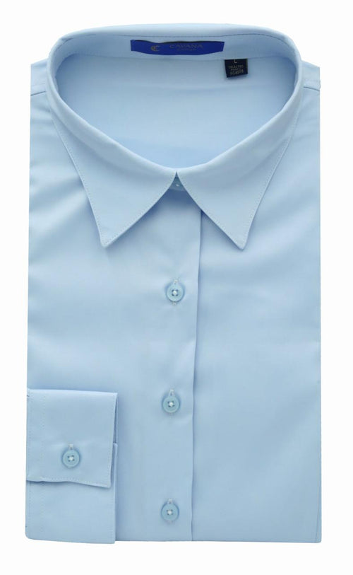 Light Blue Stylish Ladies Shirt