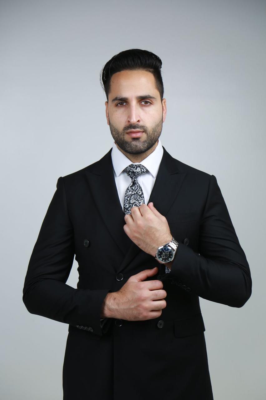 Premium Black Formal Suit for Men