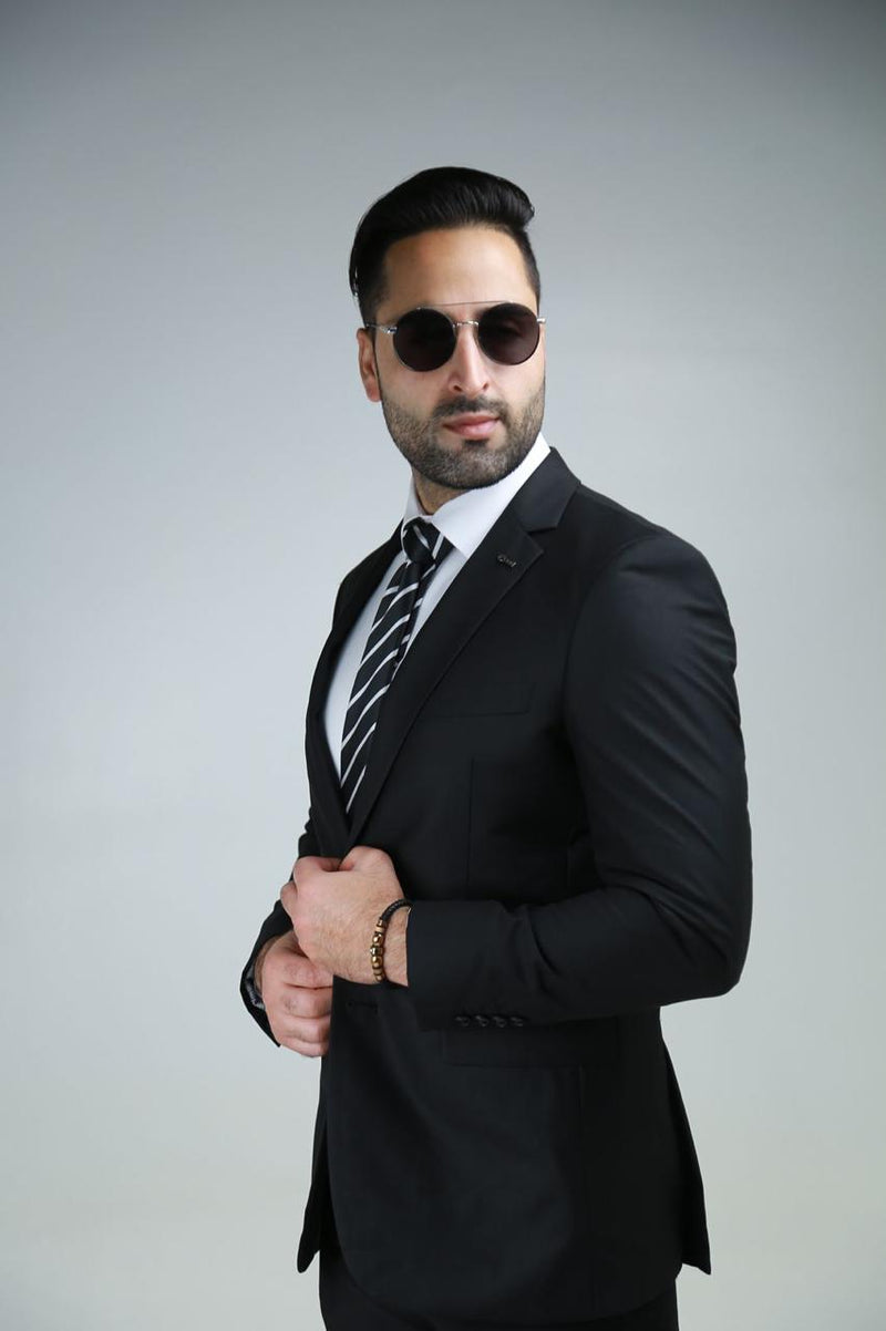 Premium Black Formal Suit for Men