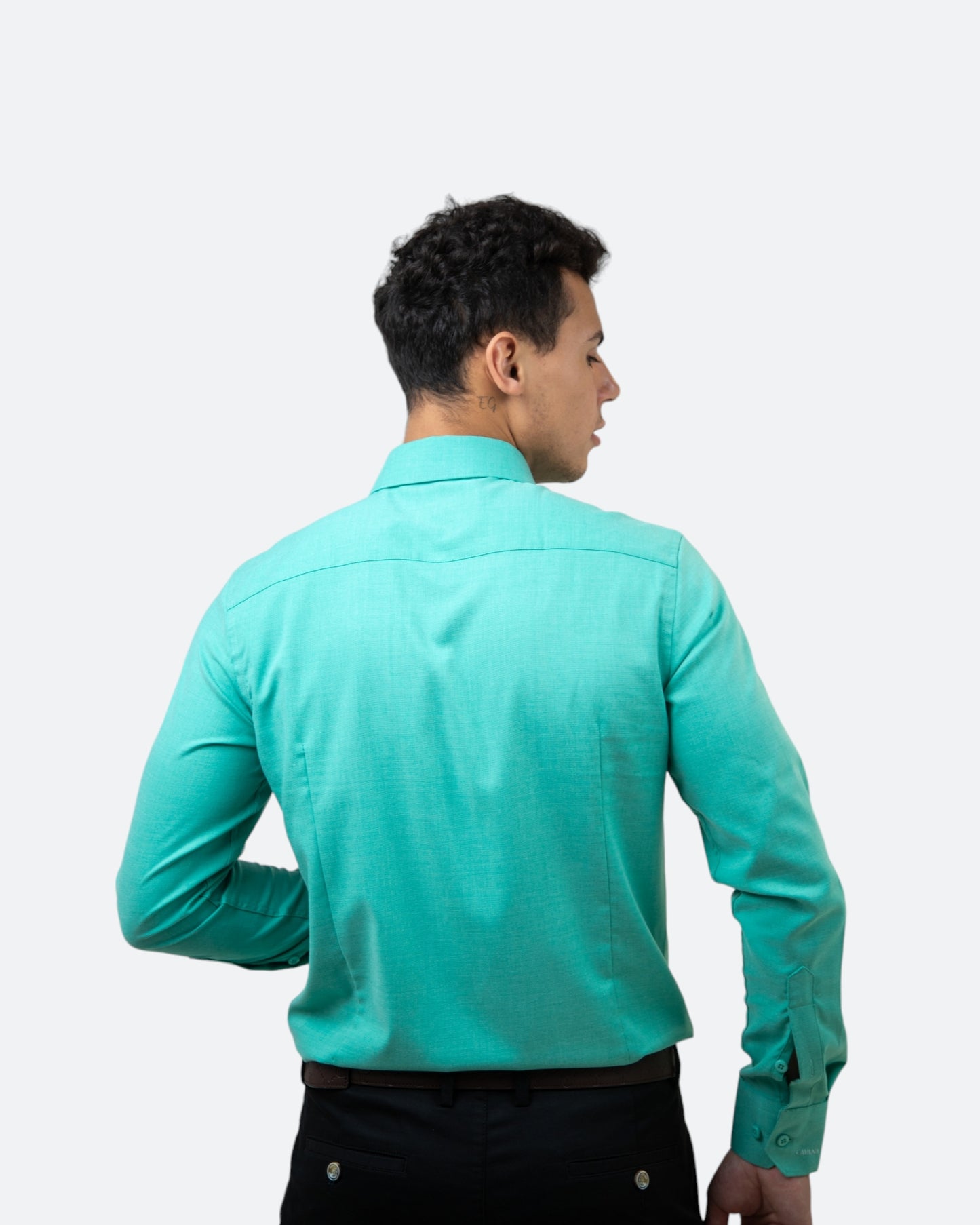 Oxford Shirt Cyan