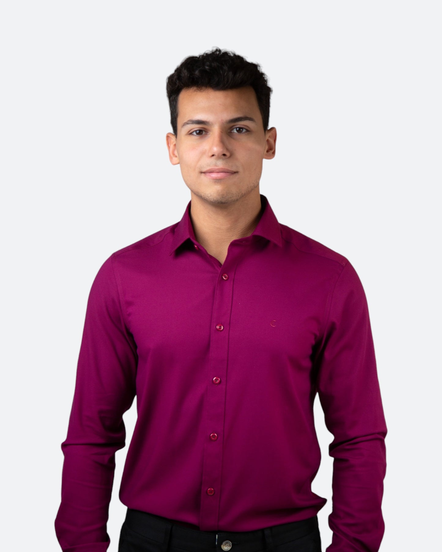 Oxford Shirt Maroon