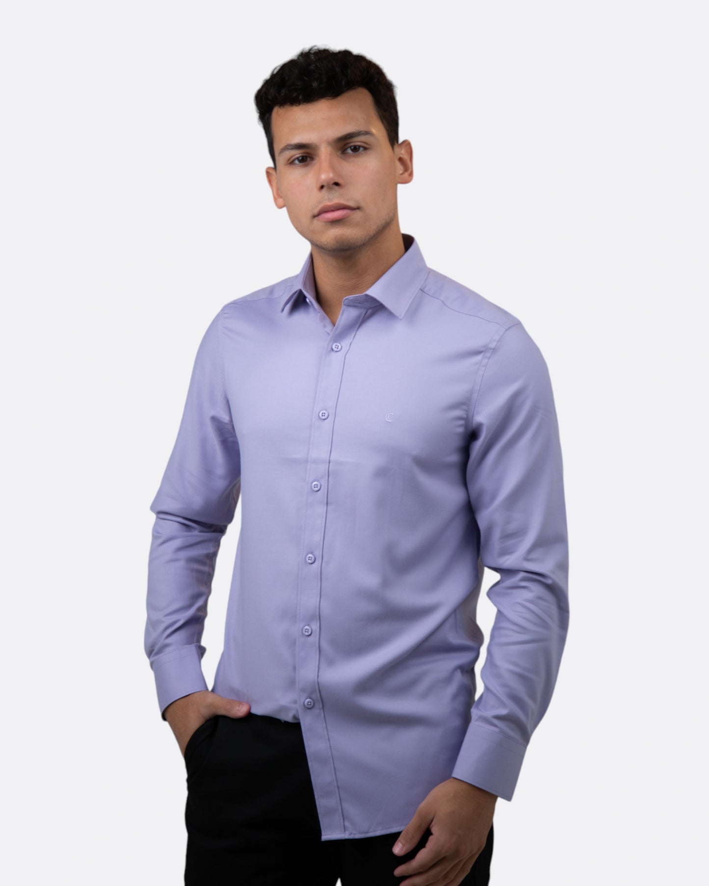 Oxford Shirt Purple