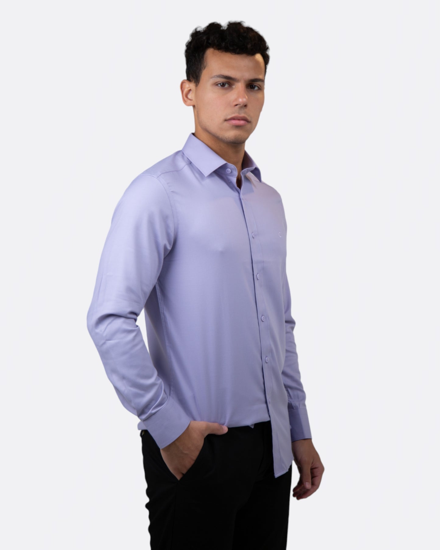 Oxford Shirt Purple